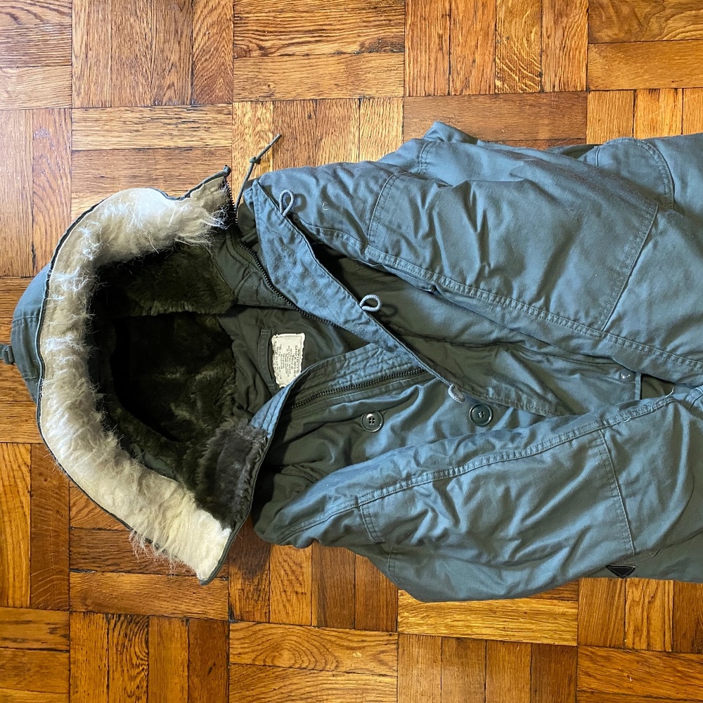 Vintage Army/Air Force Extreme Cold Weather Parka